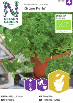 Fröer Nelson Garden Persilja Mosskrusig Grüne Perle