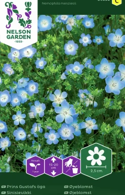 Fröer Nelson Garden Prins Gustafs Öga Ljusblå