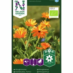 Fröer Nelson Garden Ringblomma Mix färg Organic