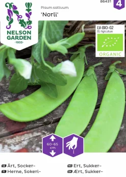 Fröer Nelson Garden Sockerärt Norli Låg