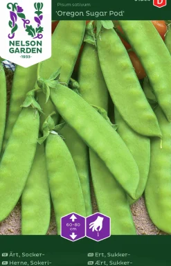 Fröer Nelson Garden Sockerärt Oregon SugarPod Halvhög