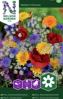 Fröer Nelson Garden Sommarblommor Mix