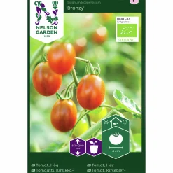 Fröer Nelson Garden Tomat Hög Bronzy Organic