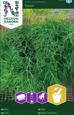 Fröer Nelson Garden Vanlig Dill Como Såband