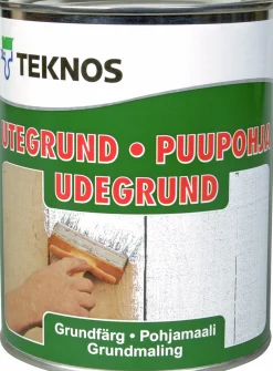 Färg Teknos Utegrund Vit 0,9L