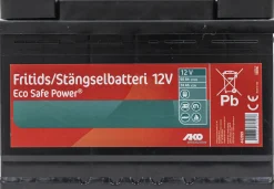 Fritids-/Stängselbatteri AKO 12V
