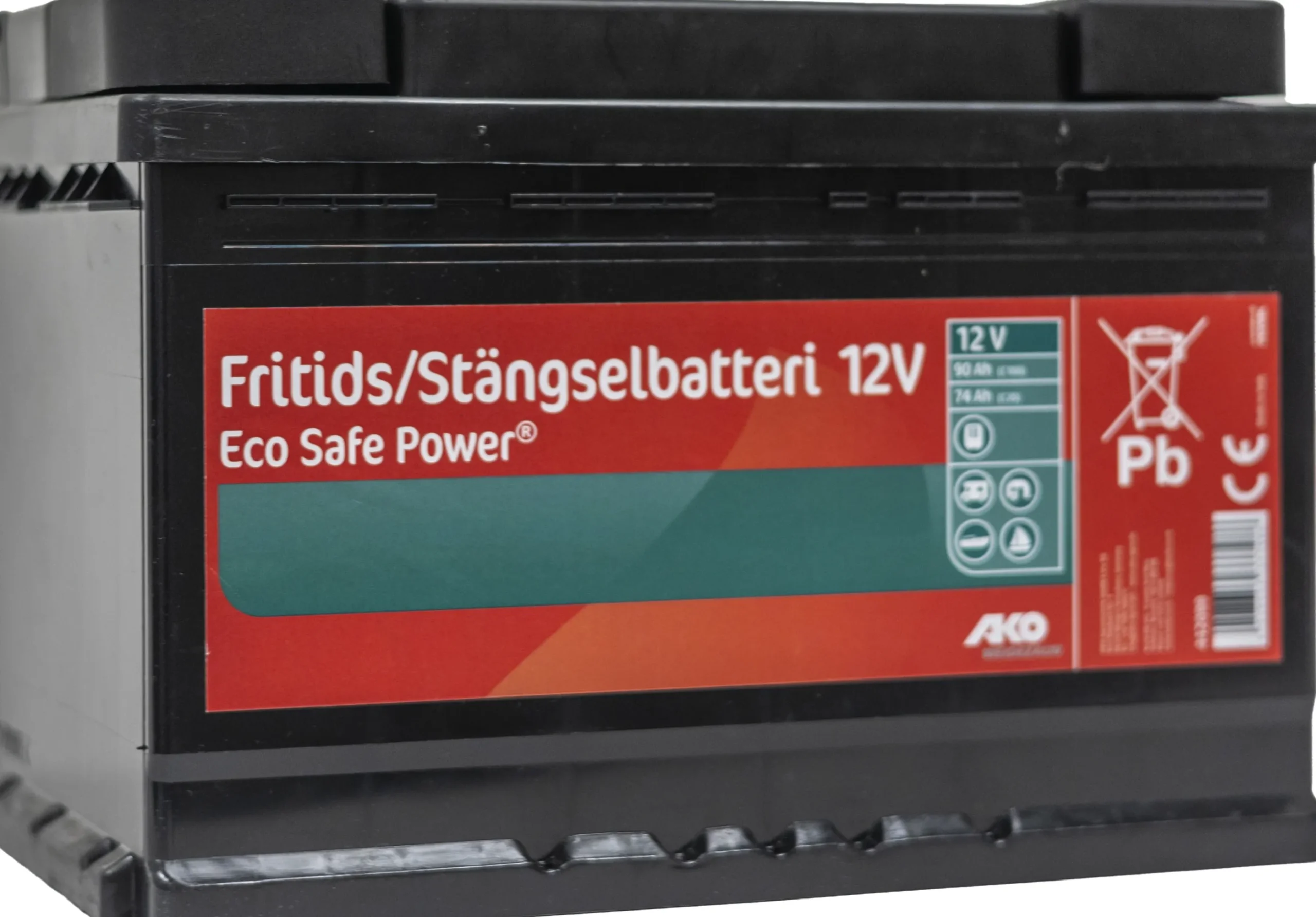 Fritids-/Stängselbatteri AKO 12V