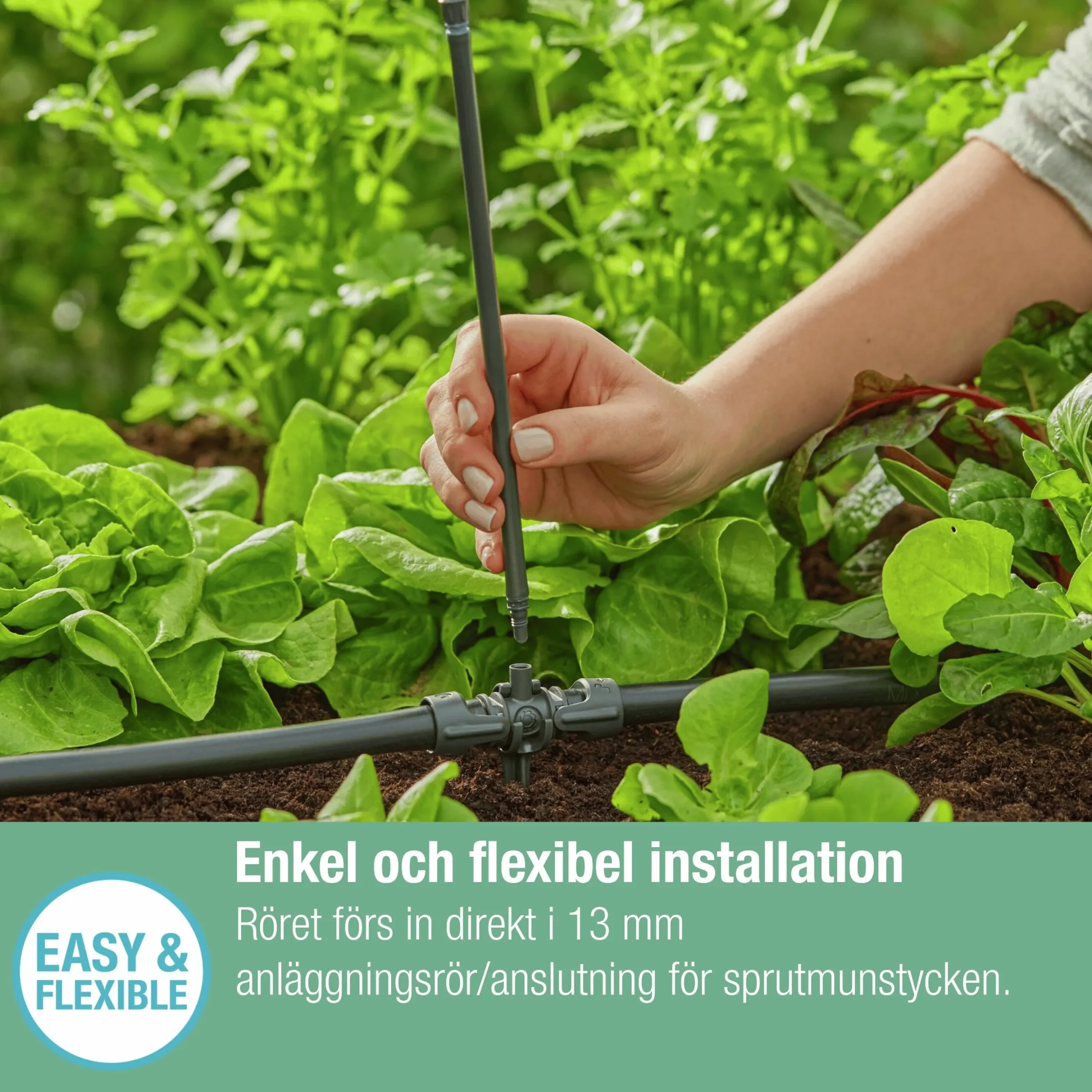 Förlängningsrör Gardena MicroDrip 20cm 5-p