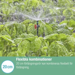 Förlängningsrör Gardena MicroDrip 20cm 5-p