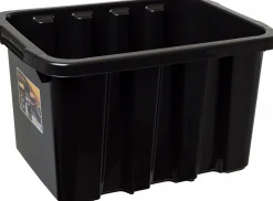Förvaringsbox Nordiska Plast StrongBox svart