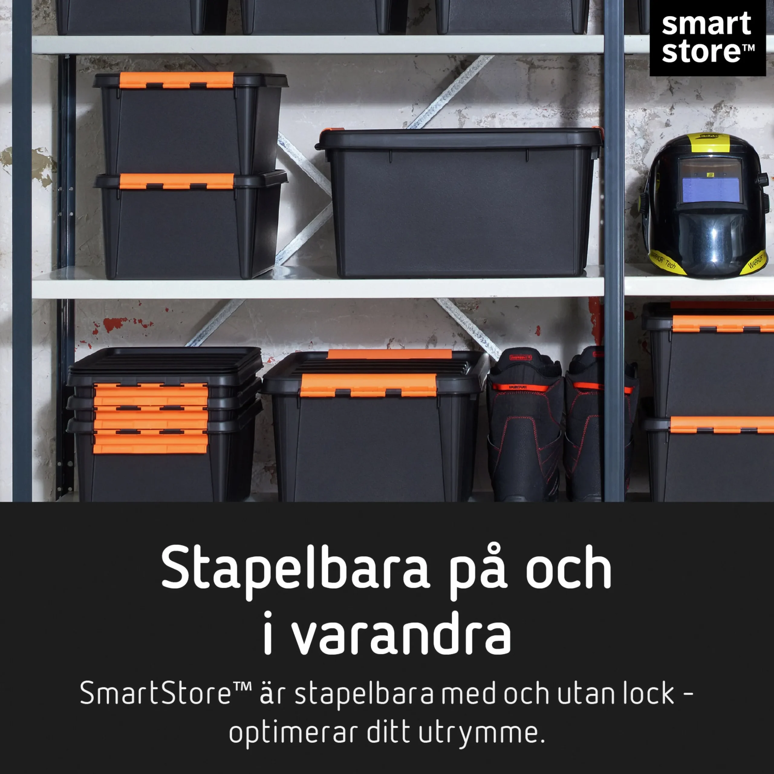 Förvaringsbox Orthex SmartStore PRO 31 med lock 32L