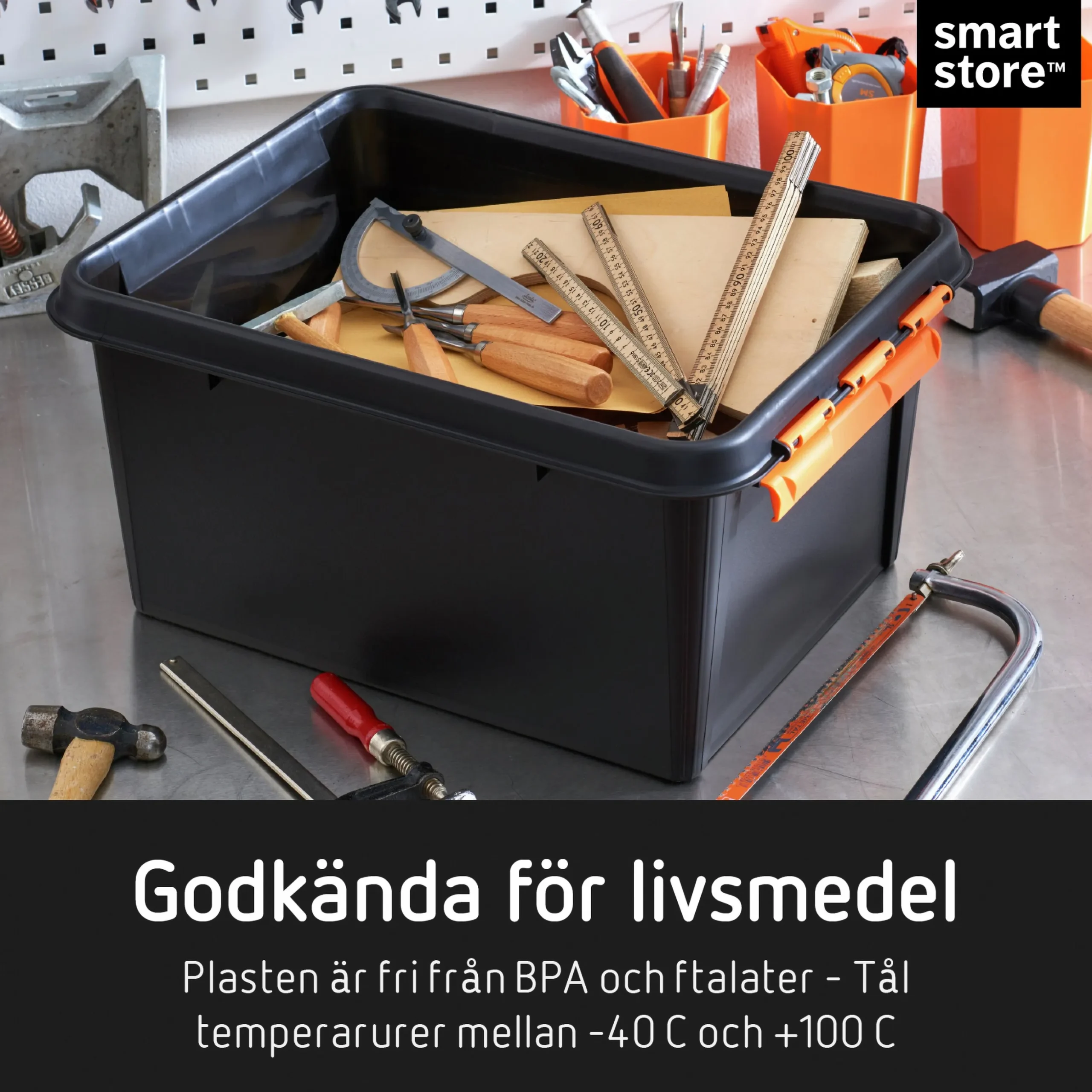 Förvaringsbox Orthex SmartStore PRO 31 med lock 32L