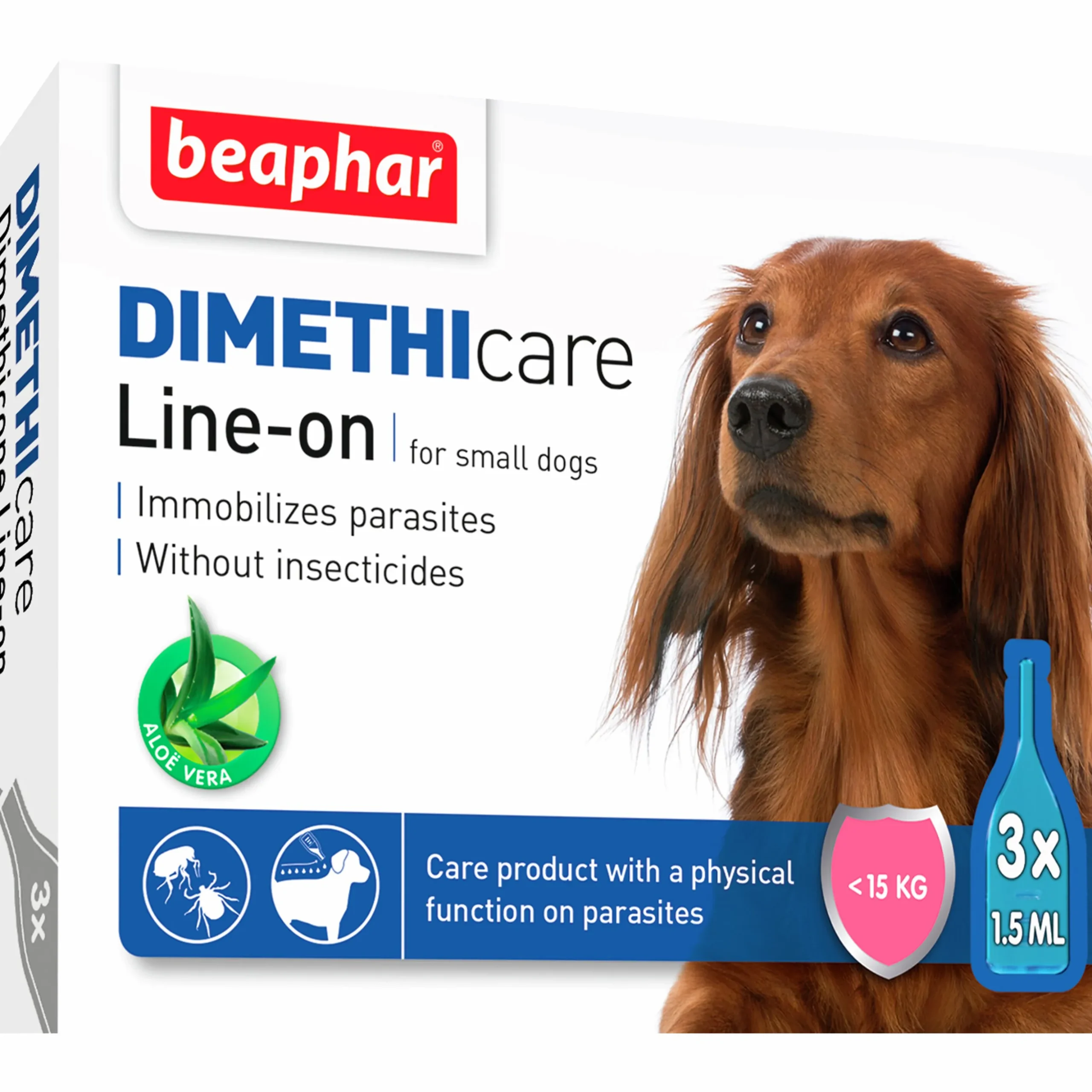 Fästingmedel Beaphar Dimethicare Line-On Hund S