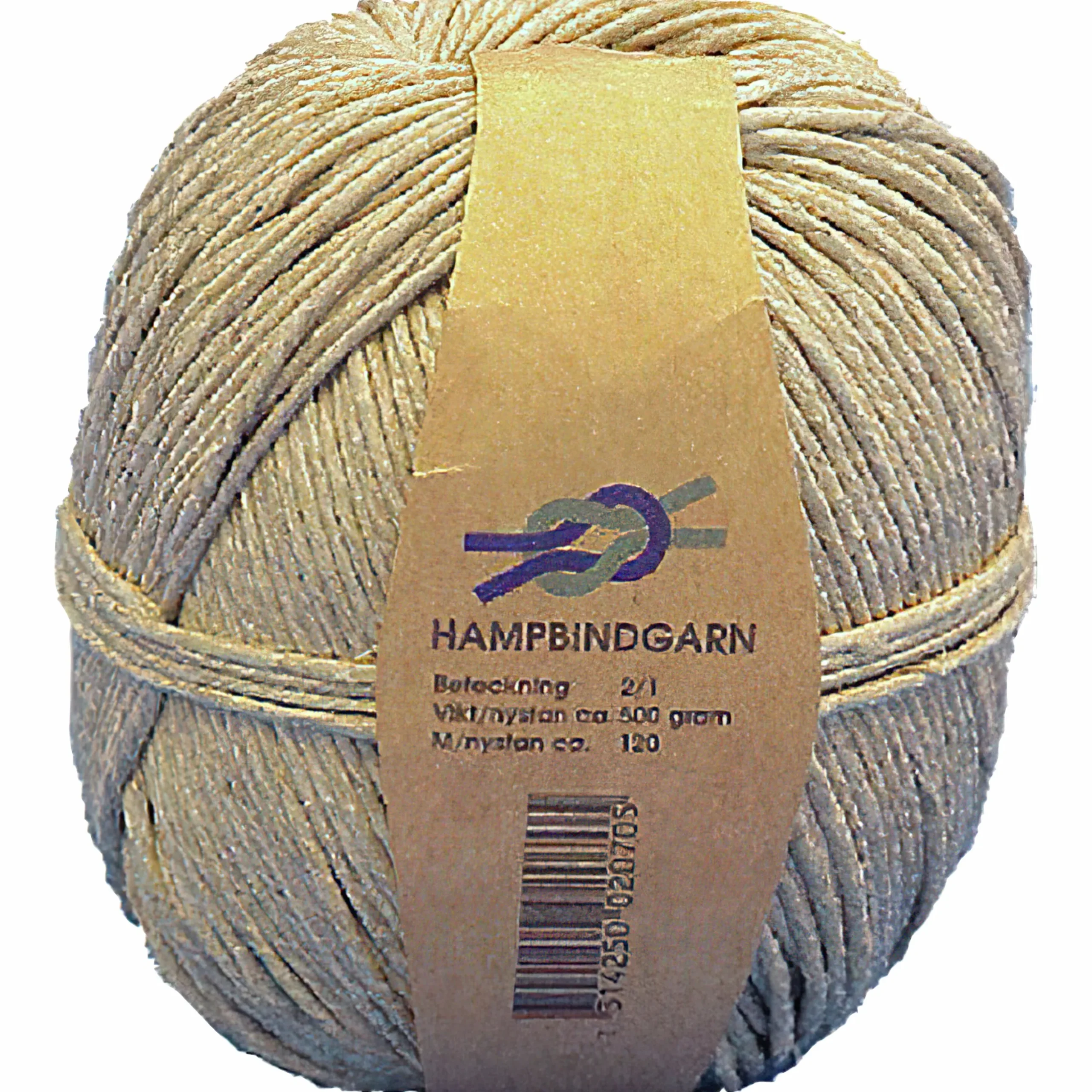 Garn Farming hampa 3mm 3 tråd 75m
