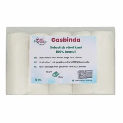 Gasbinda VetProvide Oelastisk 10cmx10m Vit 5-p