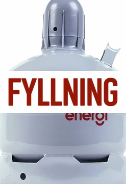 Gasolfyllning Norbro Energi P 6kg