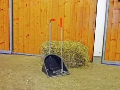 Gödselplockare Kerbl med skrapa 2 delar Svart