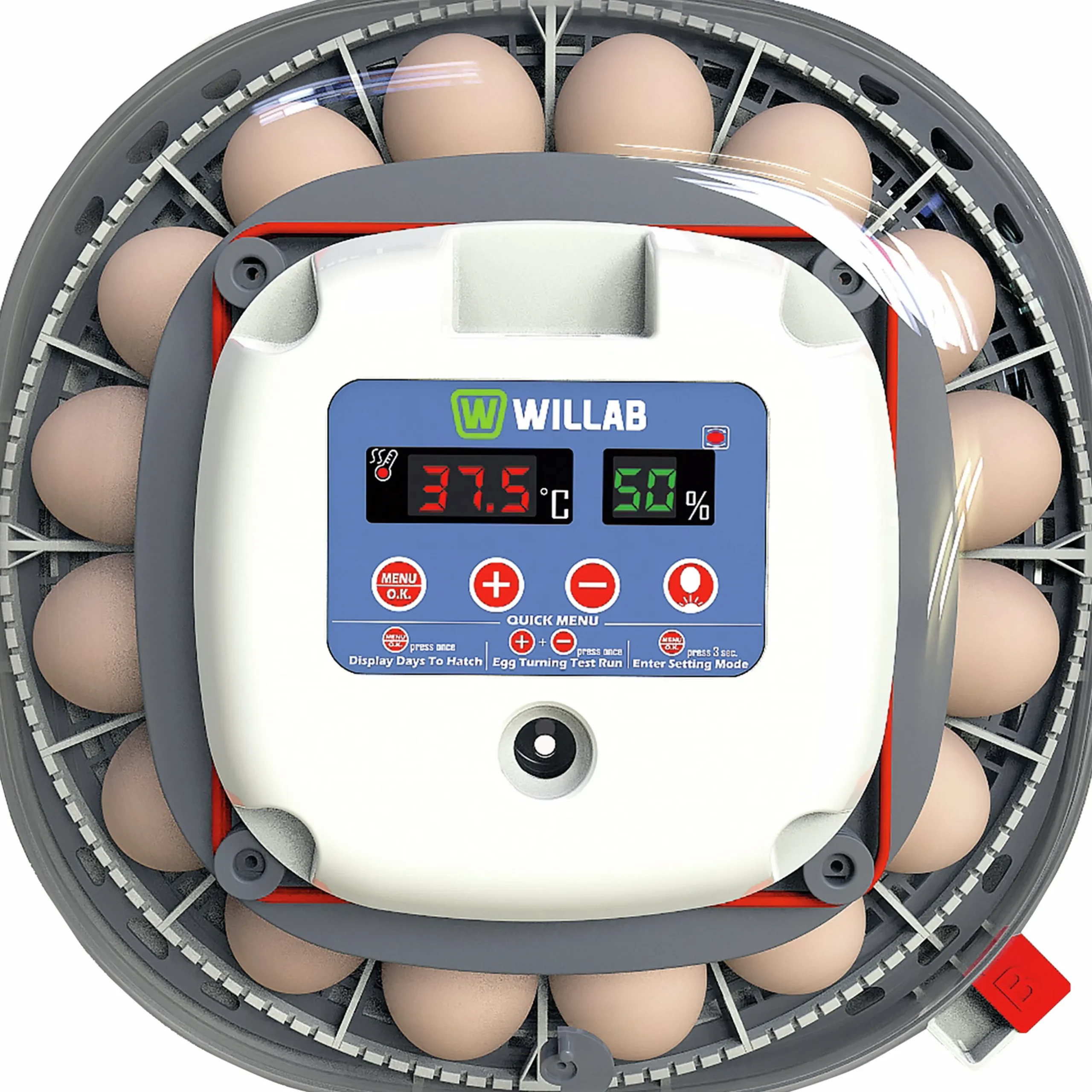 Äggkläckningsmaskin Willab till 22 ägg