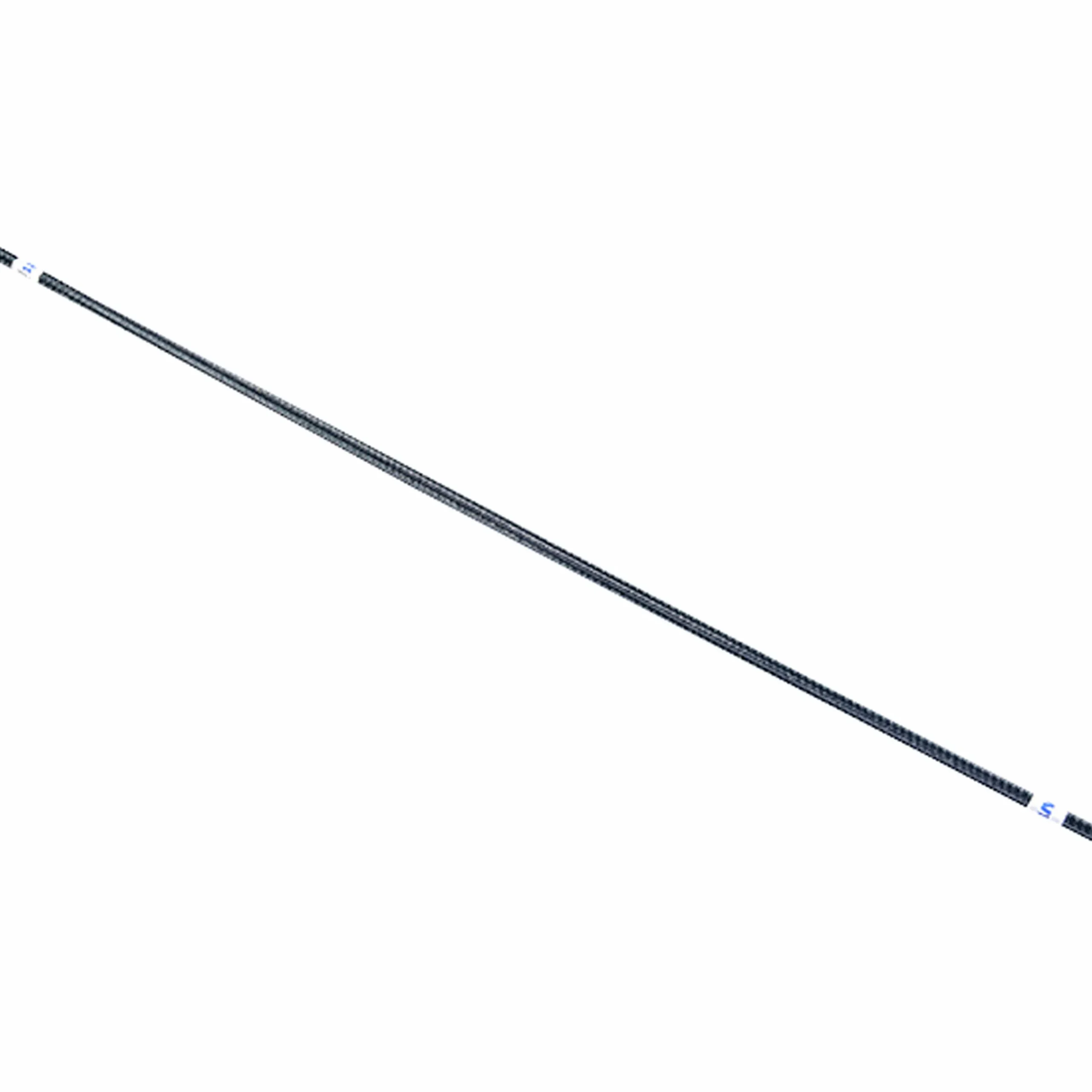Glasfiberpinne Allox 8mmx2,5m Svart 7-p