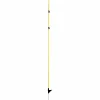 Glasfiberstolpe Kerbl oval med isolatorer 152cm