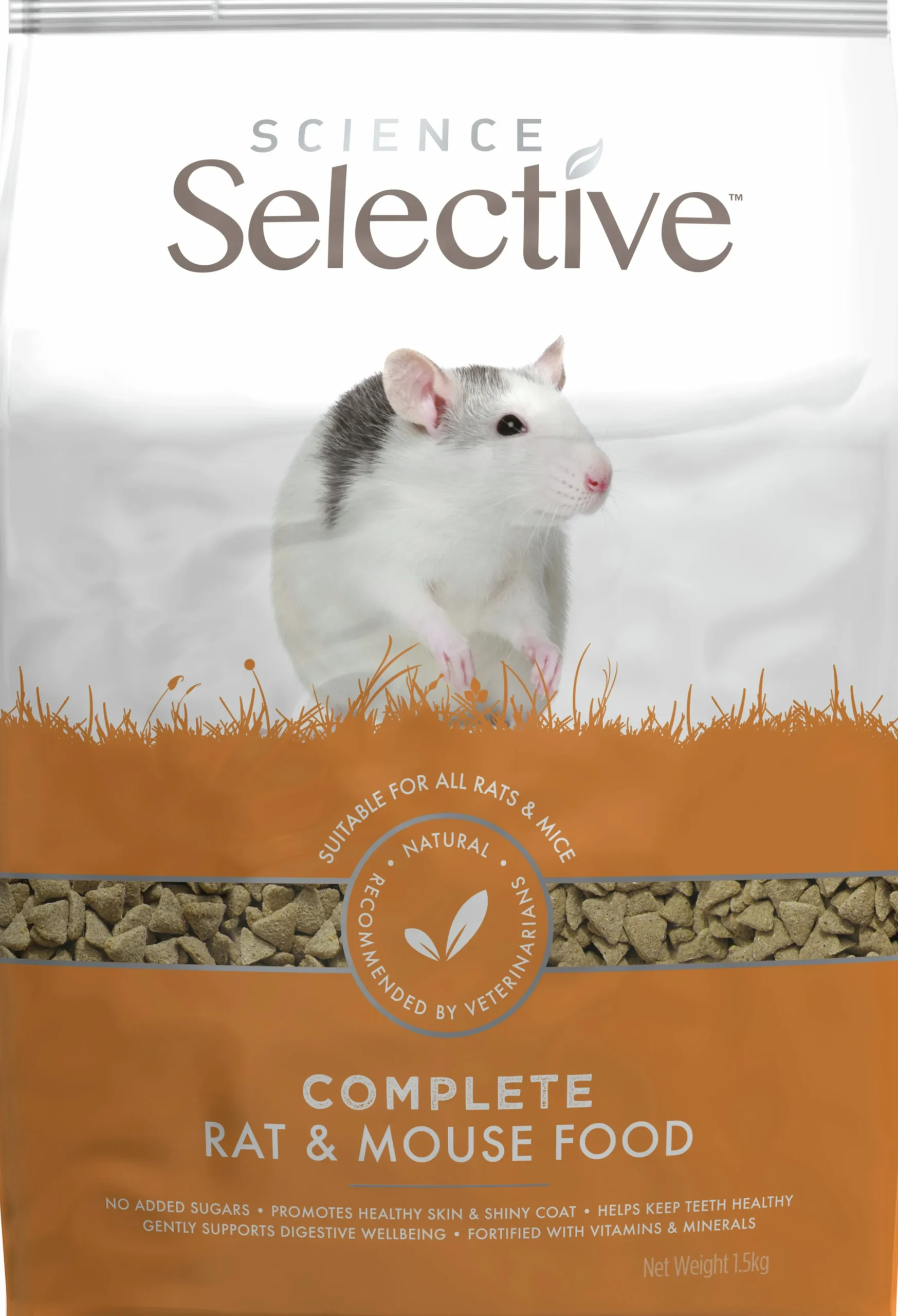 Gnagarfoder Selective Rat & Mouse 1,5kg