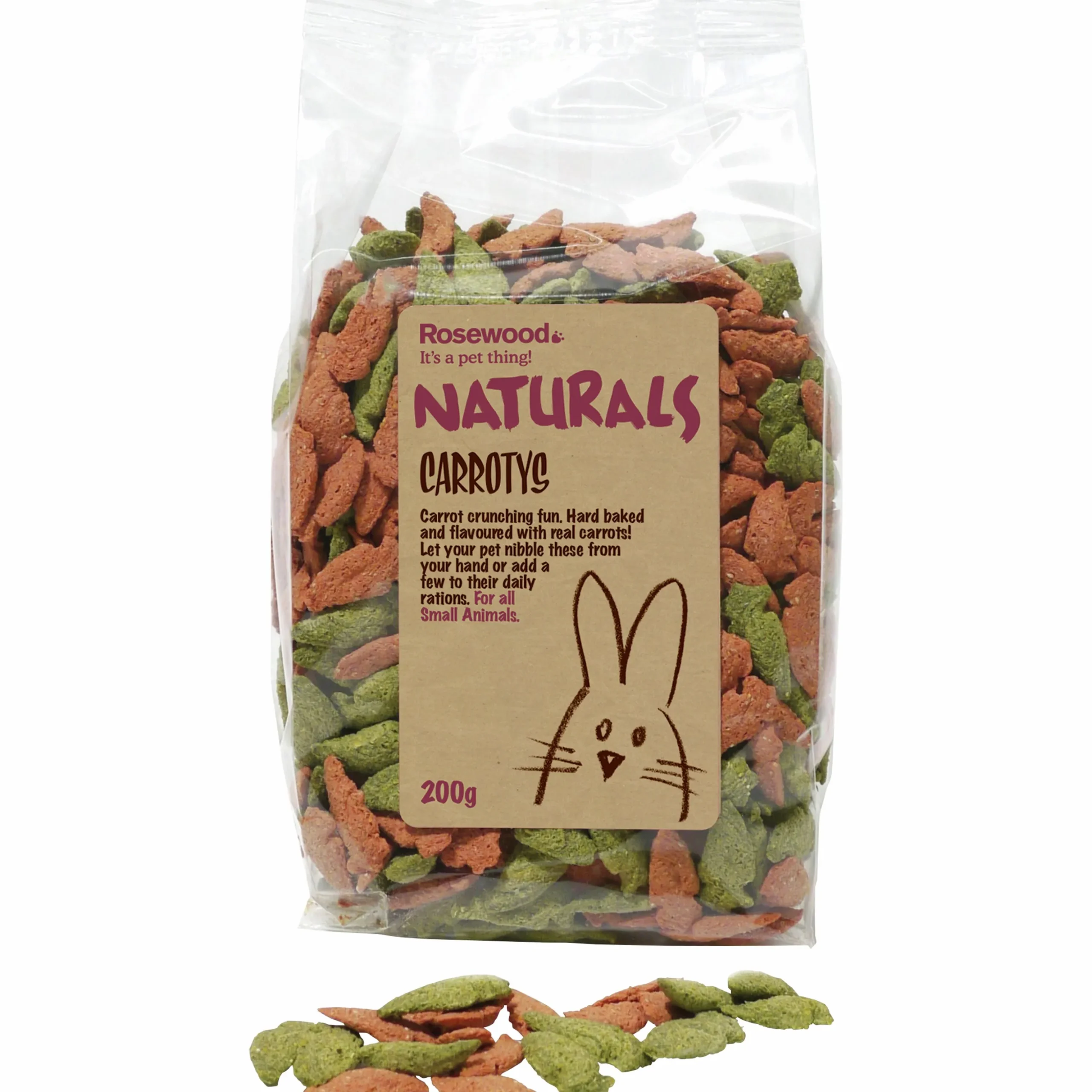 Gnagargodis Rosewood Carrotys 200g