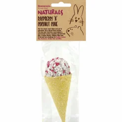 Gnagargodis Rosewood Raspberry 'n' Coconut Cone 70g