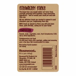 Gnagargodis Rosewood Sticks Strawberry 140g