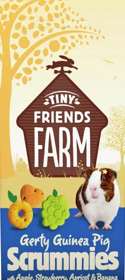 Gnagargodis Tiny Friends Farm Marsvin Scrummies Fruit 120g