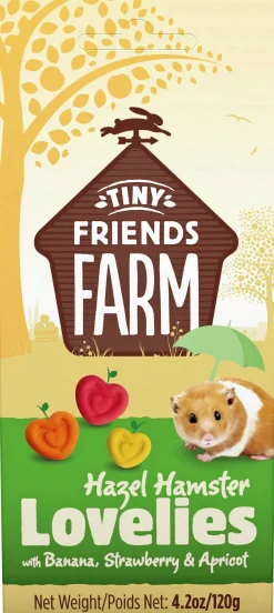 Gnagargodis Tiny Friends Hazel Hamster Lovelies Frukt 120g
