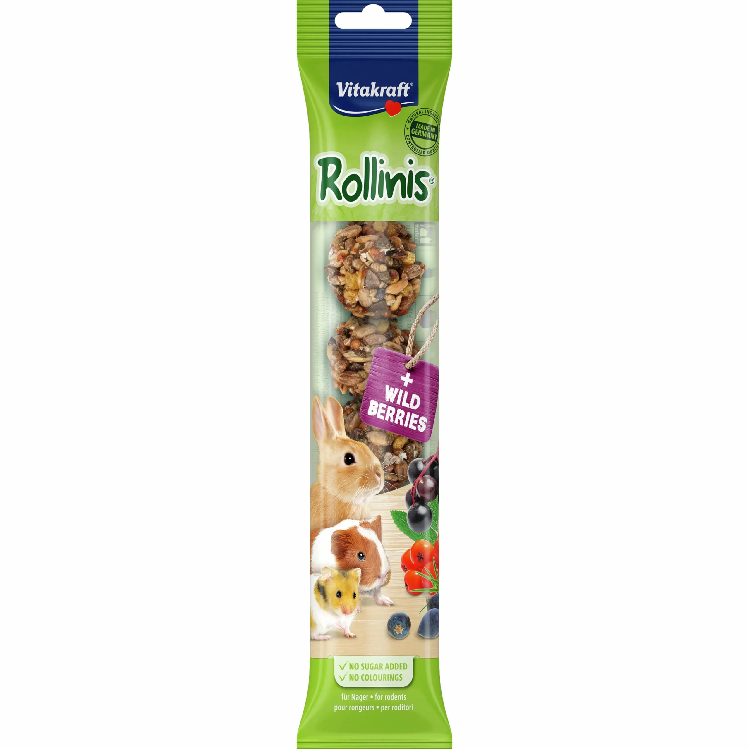 Gnagargodis Vitakraft Rollinis Skogsbär 7-p