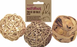 Gnagarleksak Rosewood Boll M 3-p
