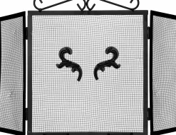 Gnistgaller Vastbo Smide svart 79x44,5cm