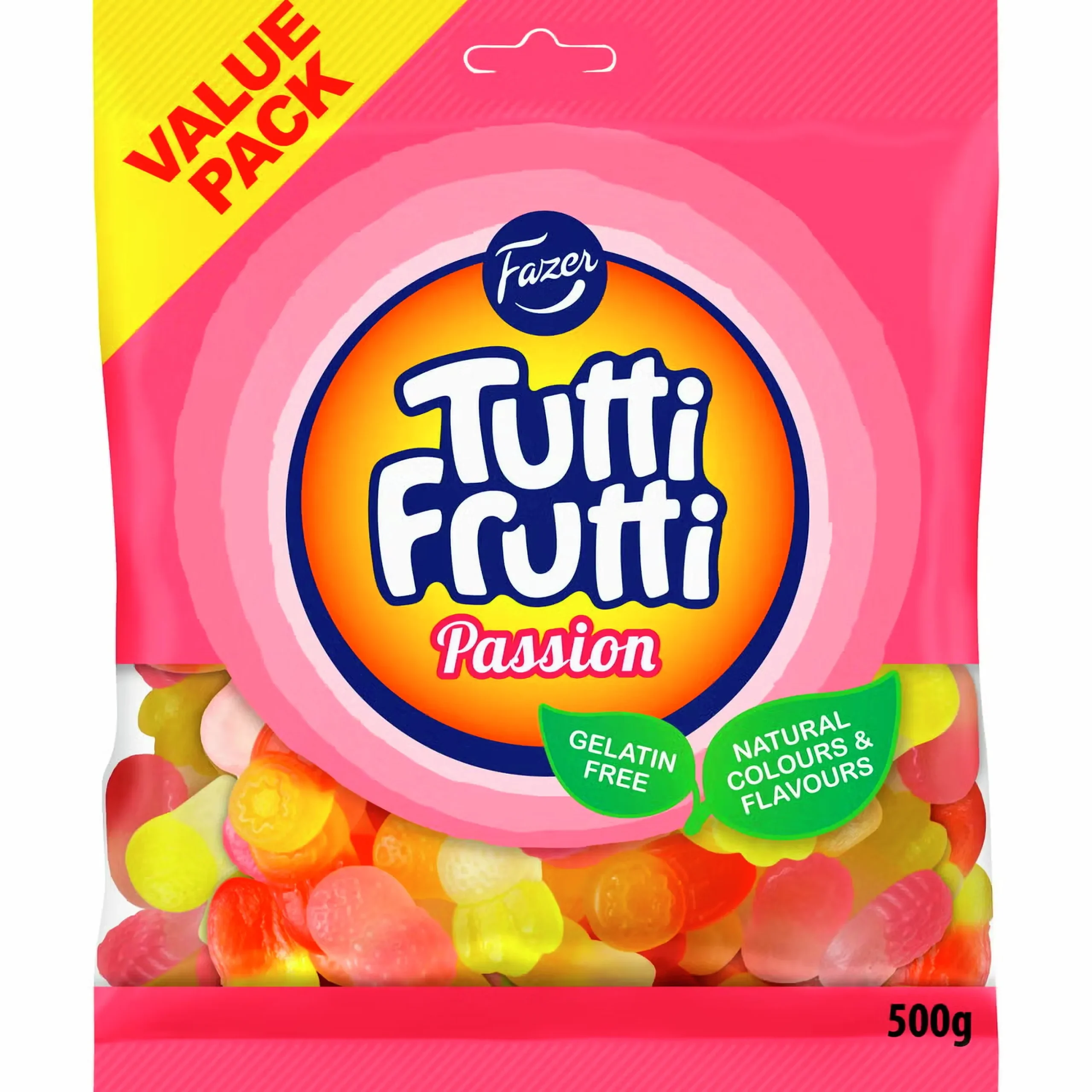 Godis Fazer Tutti Frutti Passion 500g