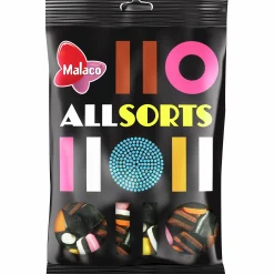 Godis Malaco Engelsk Lakritskonfekt 400g