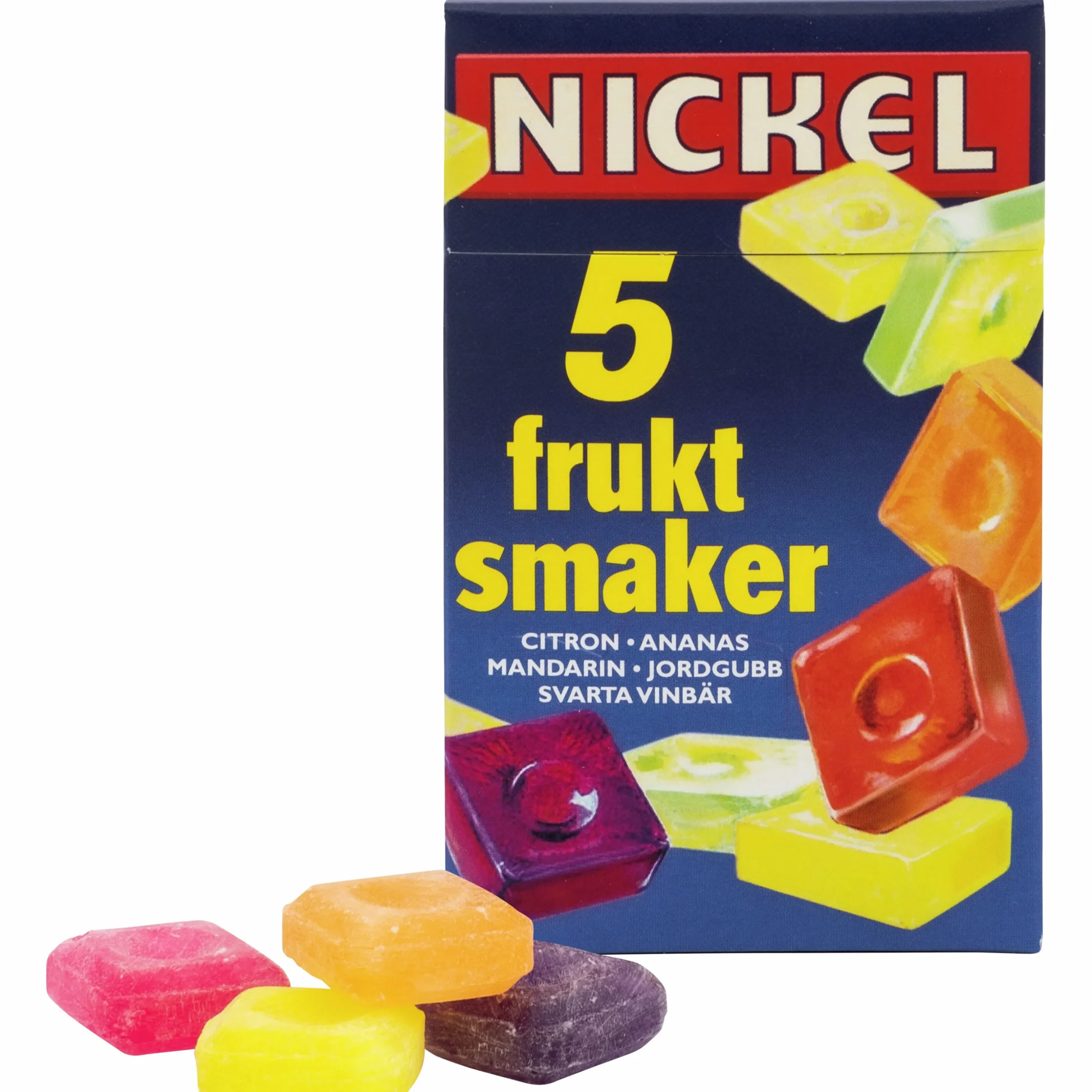 Godis Sockerbageriet Nickel Frukt 115g
