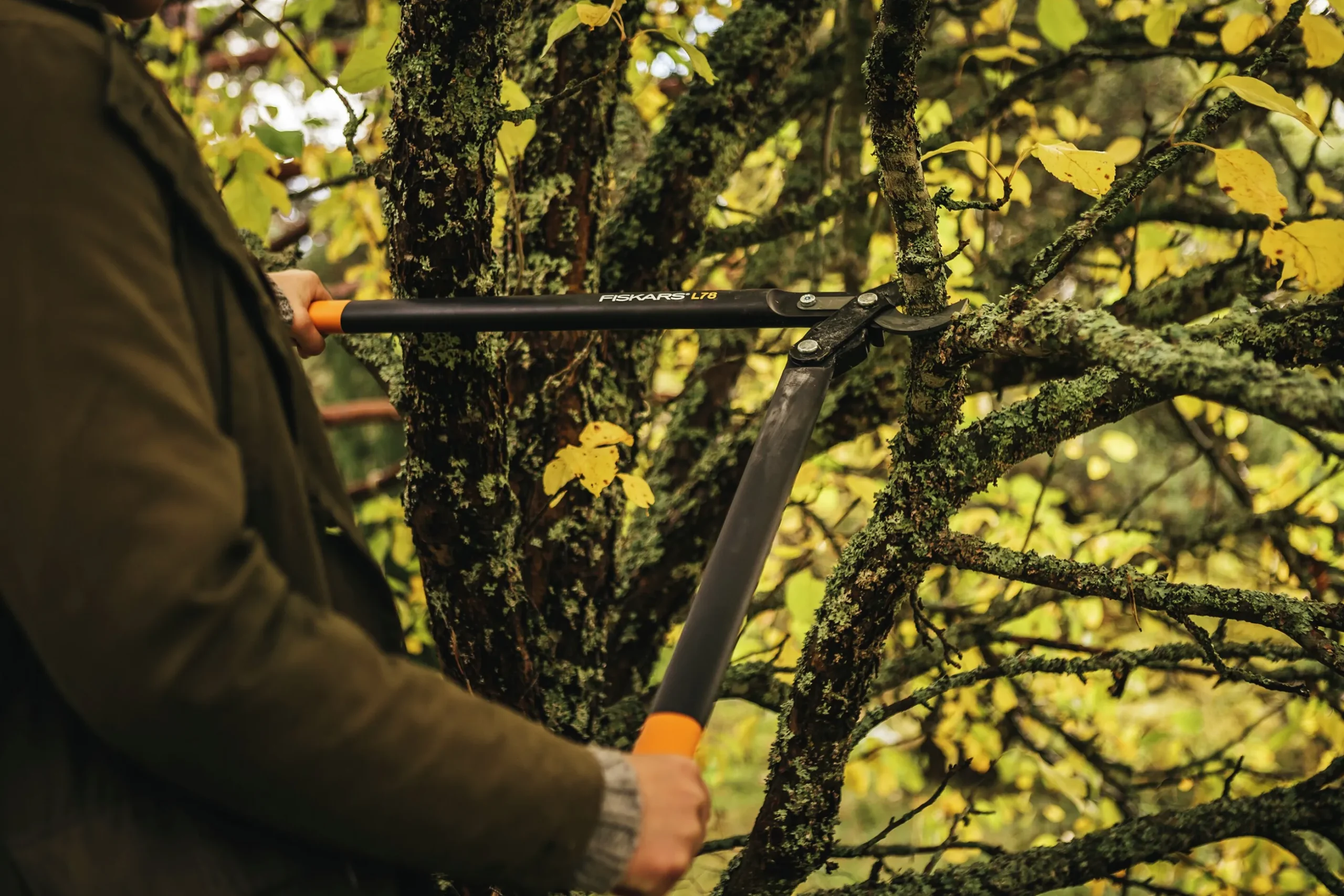 Grensax Fiskars PowerGear Utväxling Stor L78