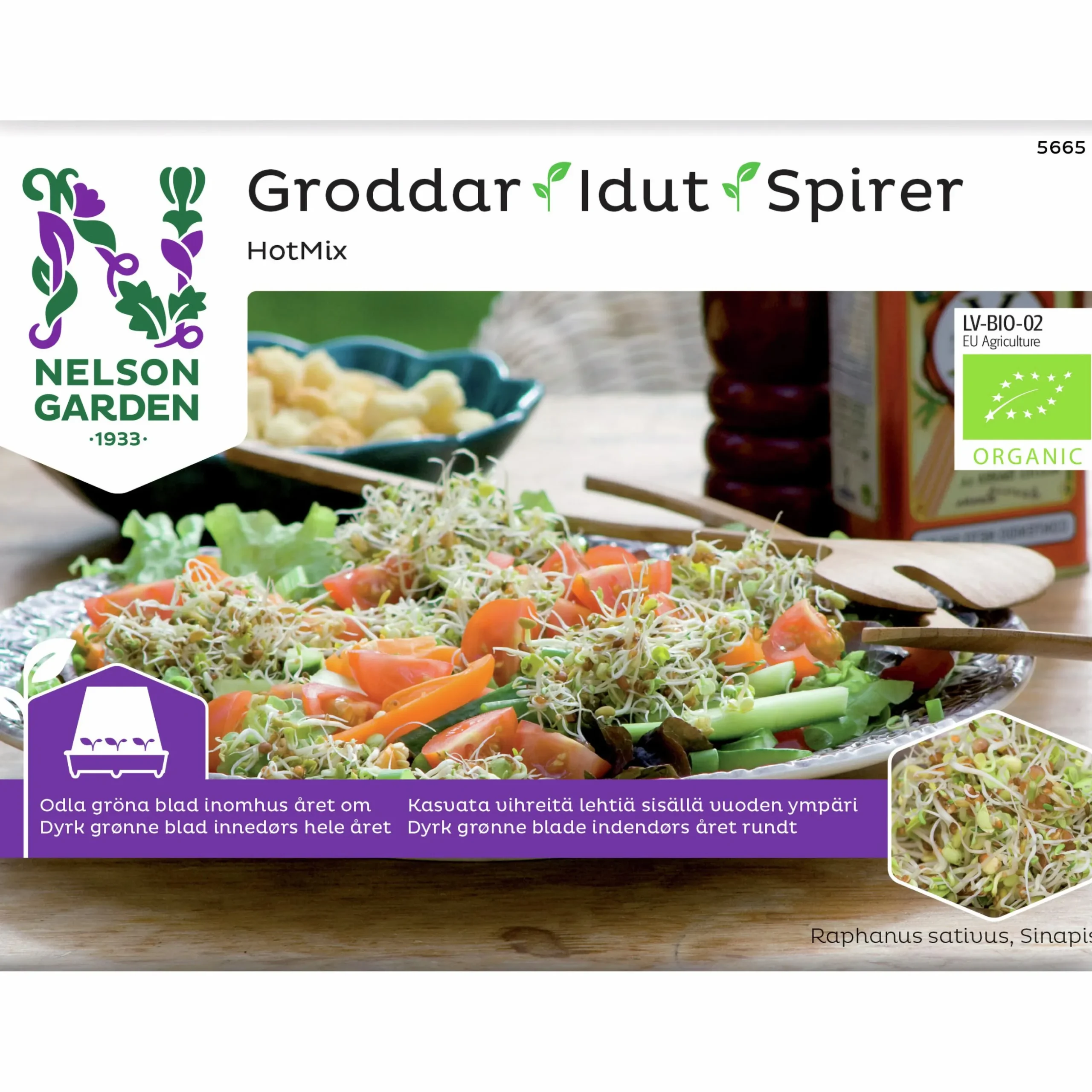 Groddar Nelson Garden HotMix Organic