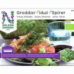 Groddar Nelson Garden Smörgåskrasse Organic