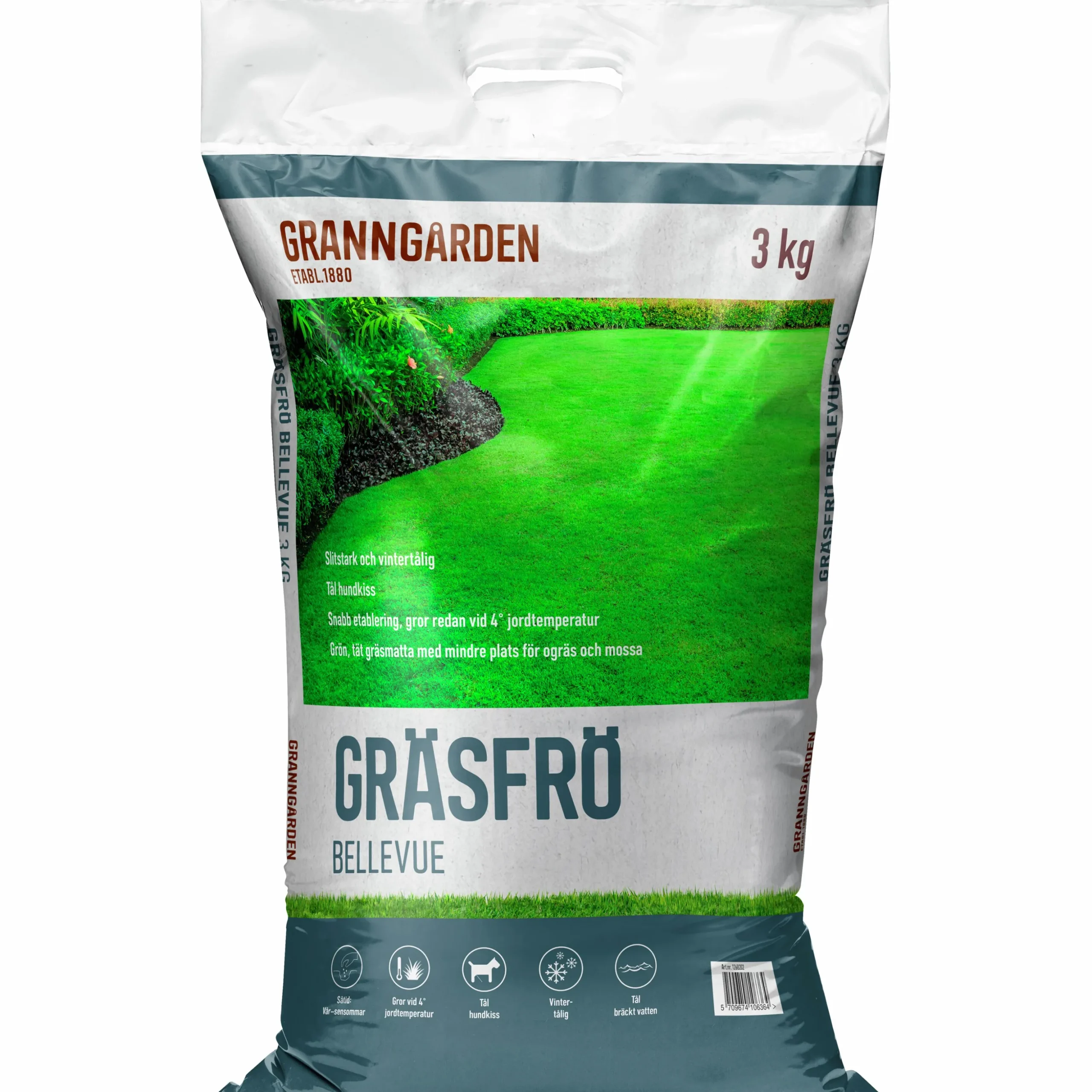 Gräsfrö Granngården Premium 3kg