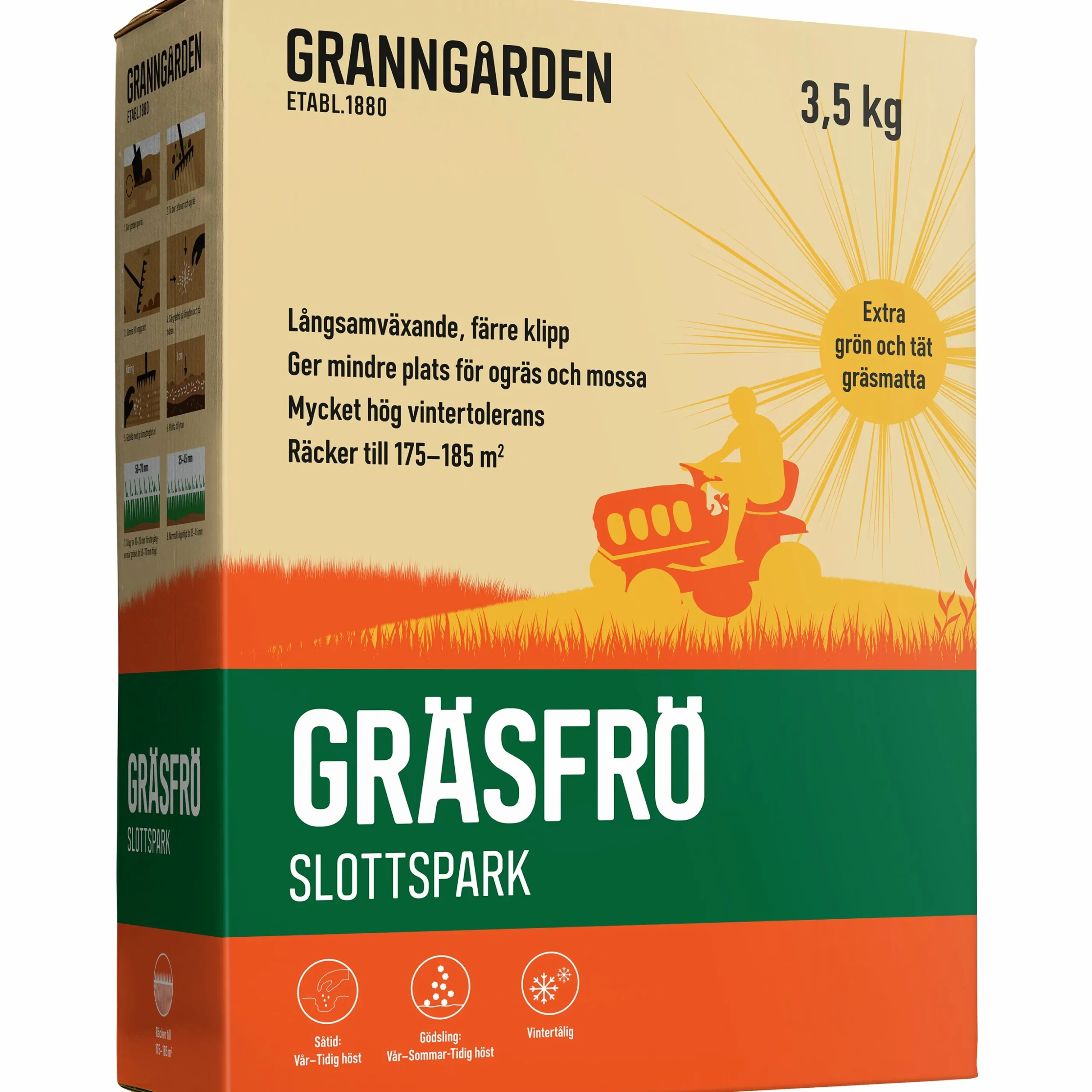 Gräsfrö Granngården Slottspark 3,5kg