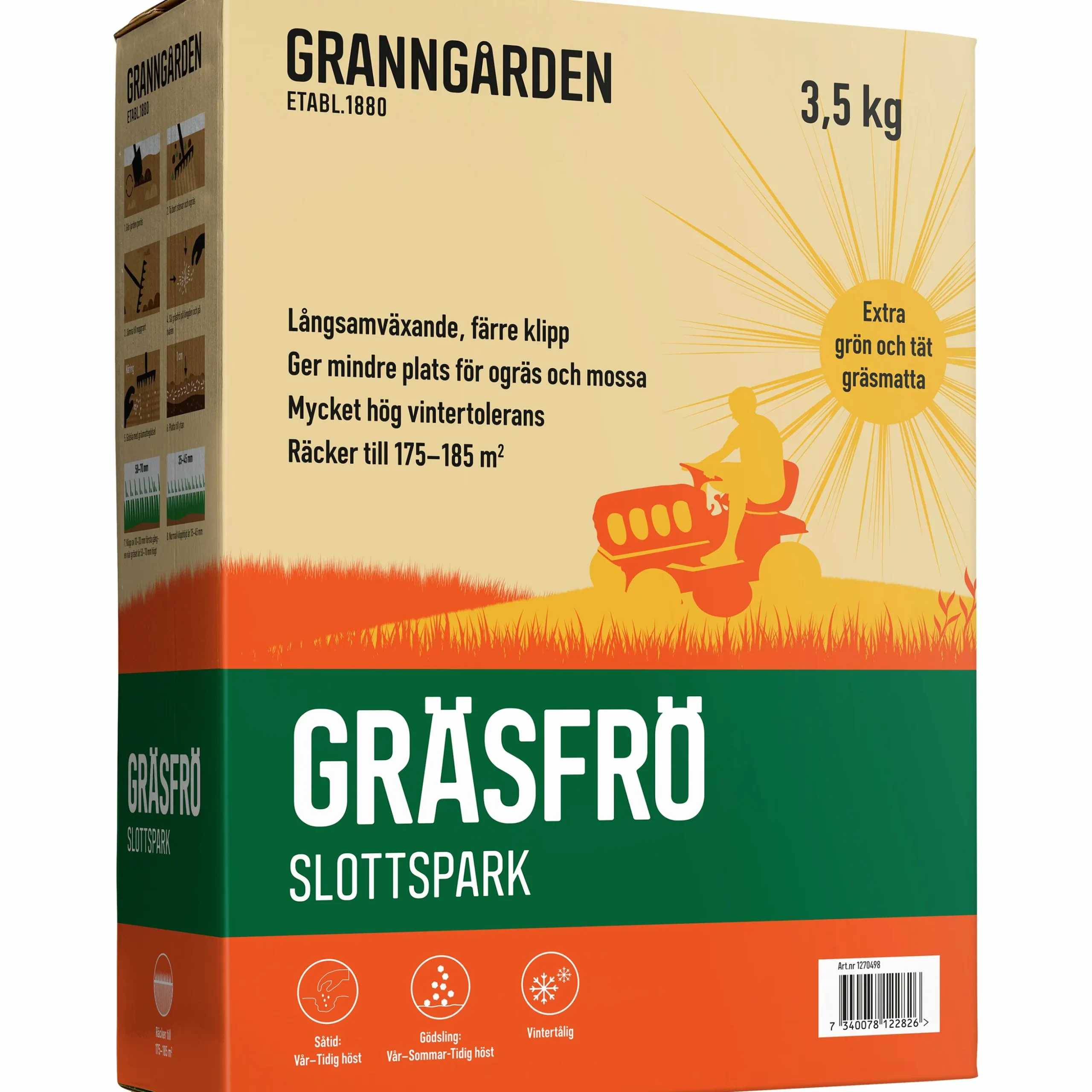 Gräsfrö Granngården Slottspark 3,5kg Limited Edition