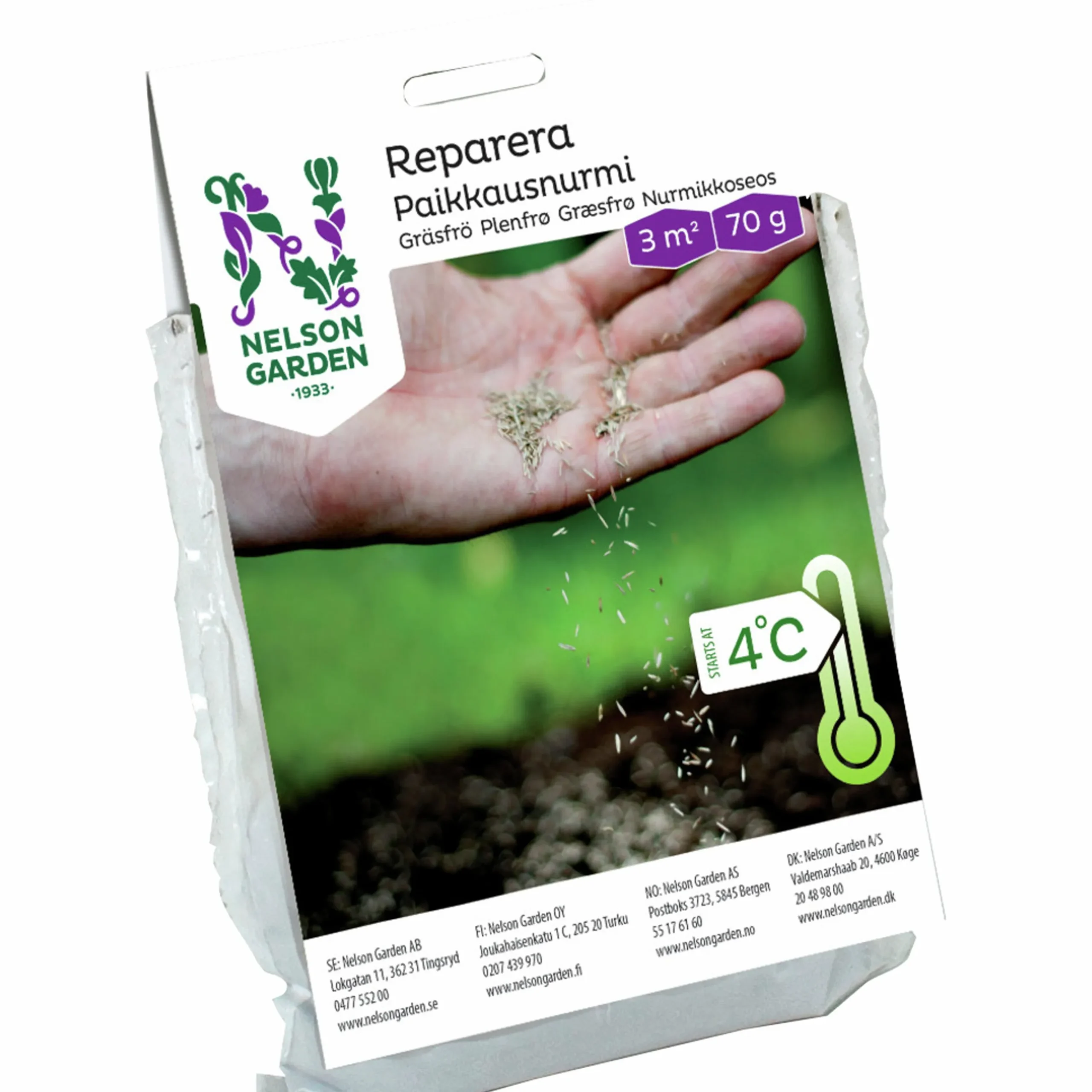 Gräsfrö Nelson Garden Reparera