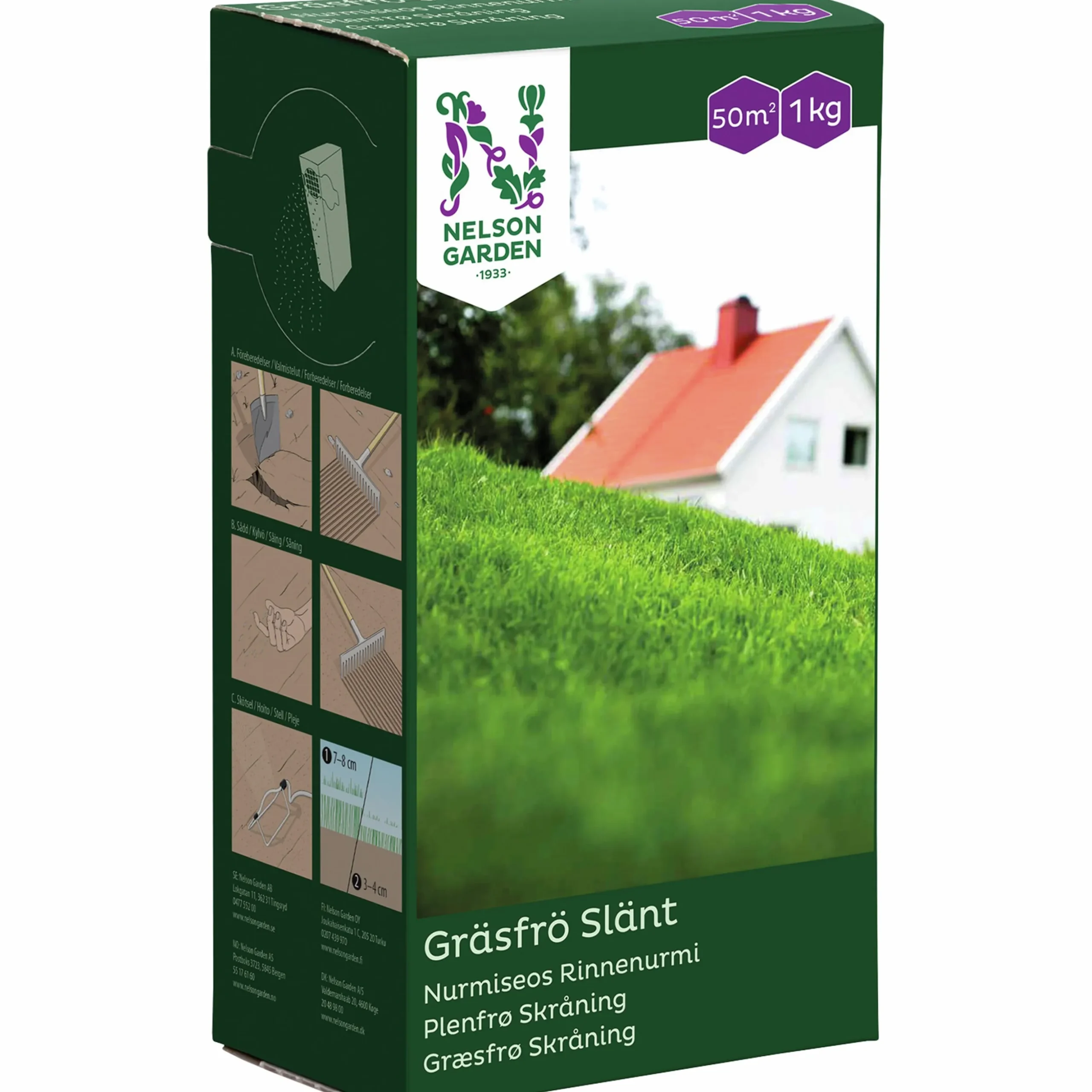 Gräsfrö Nelson Garden Slänt 1kg