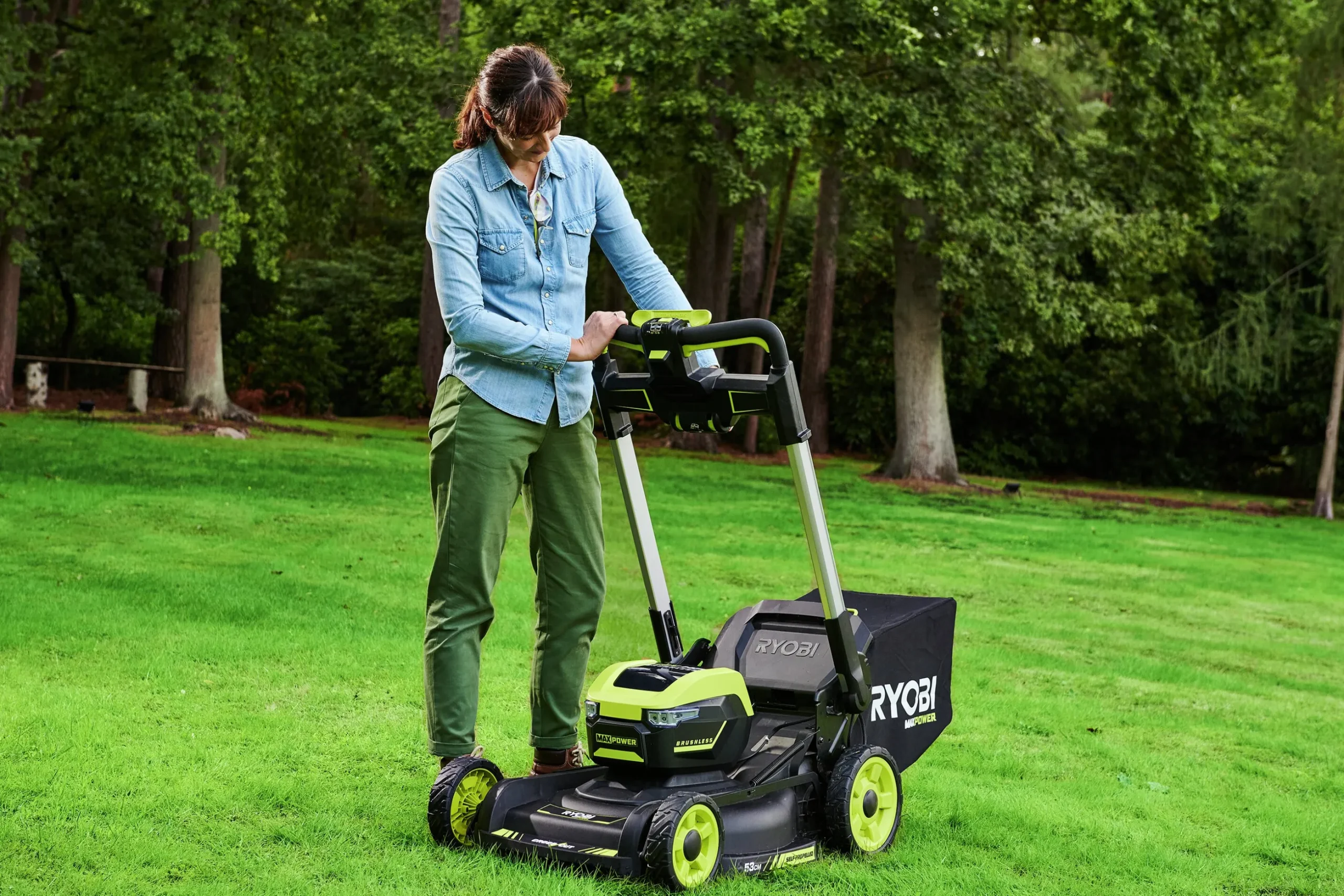 Gräsklippare Ryobi MaxPower RY36LMXSP53A-160 36V