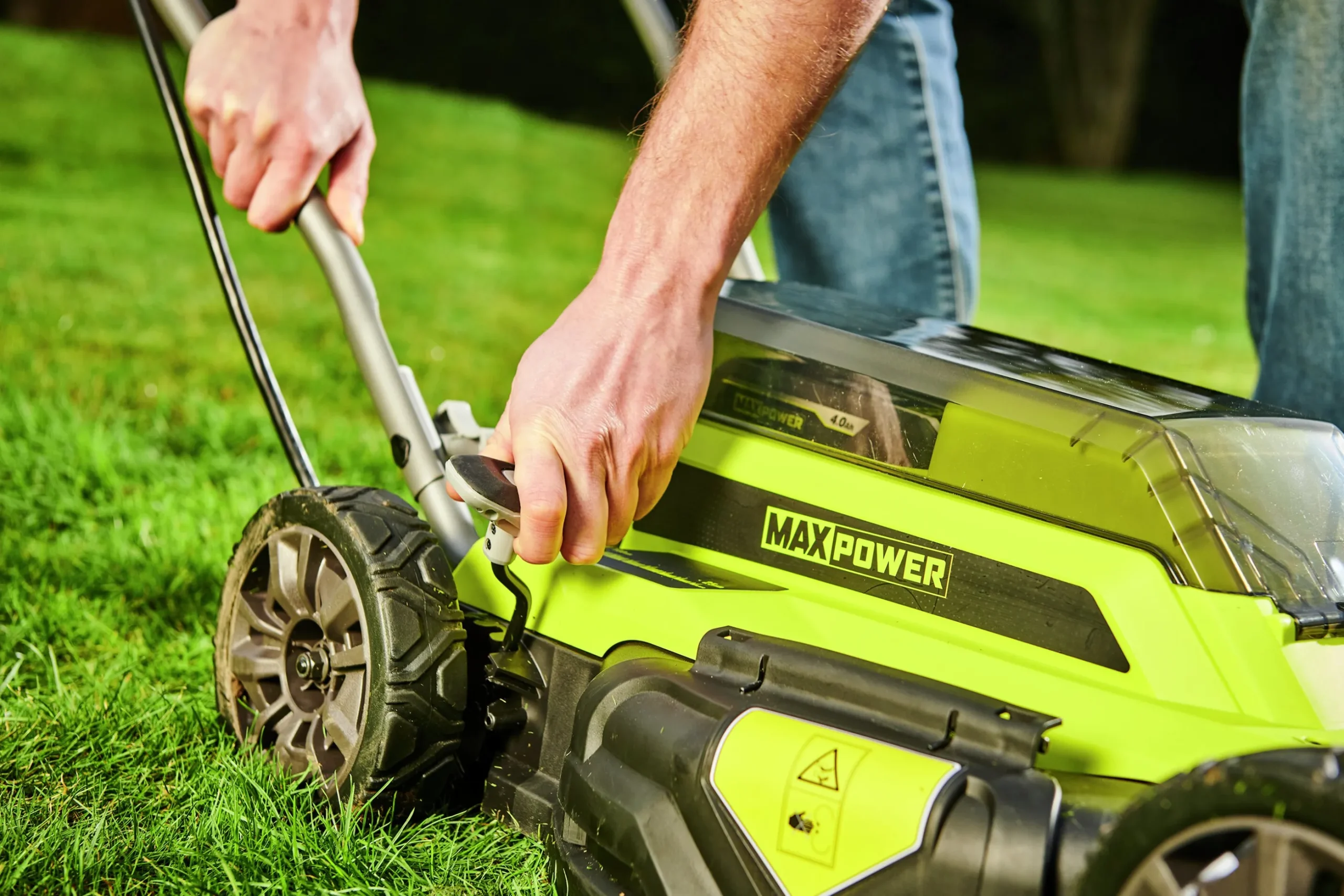 Gräsklippare Ryobi MaxPower RY36LMM46A-140 36V