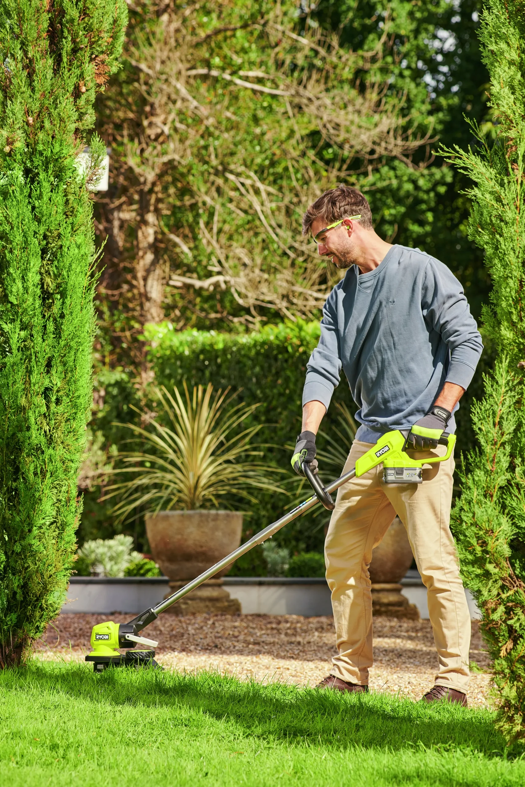 Grästrimmer Ryobi ONE+ RY18LT33A-0 18V (exkl batteri)