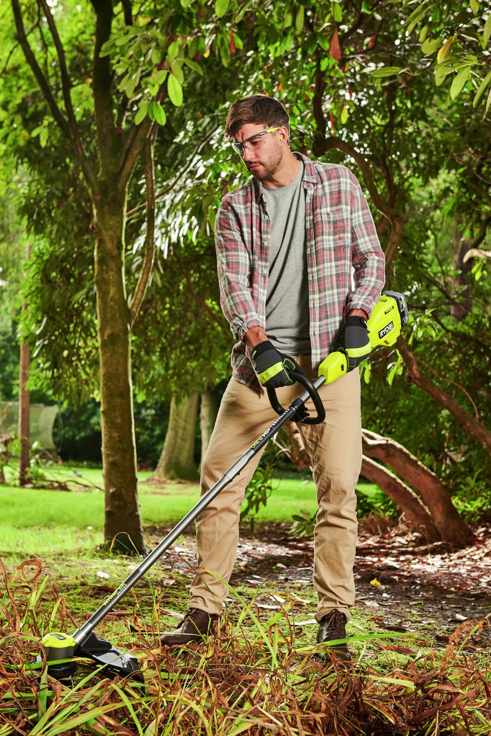 Grästrimmer Ryobi ONE+ RY18LTX38A-0 18V (exkl batteri)