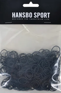 Gummiband Hansbo Sport Svart 500-p