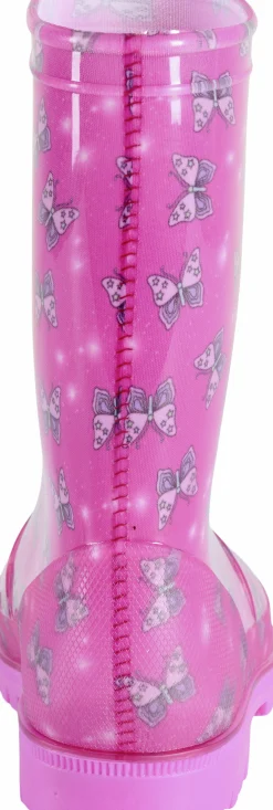 Gummistövel Equipage Butterfly JR Rosa
